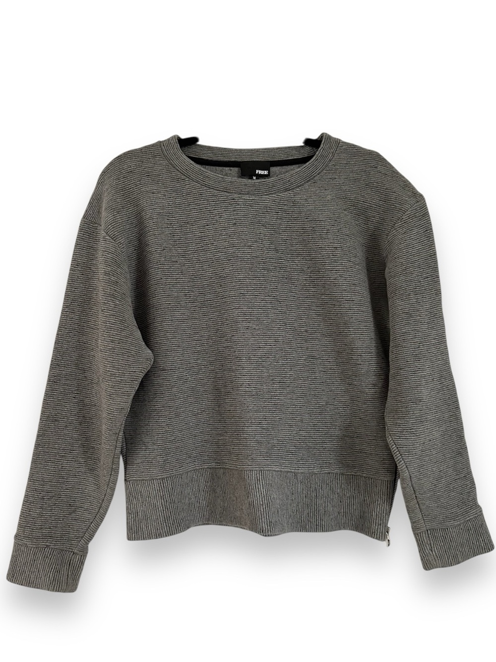 WILFRED FREE Cotton Ribbed Sweatshirt